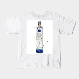 Vodka Bottle Bar Deco Kids T-Shirt